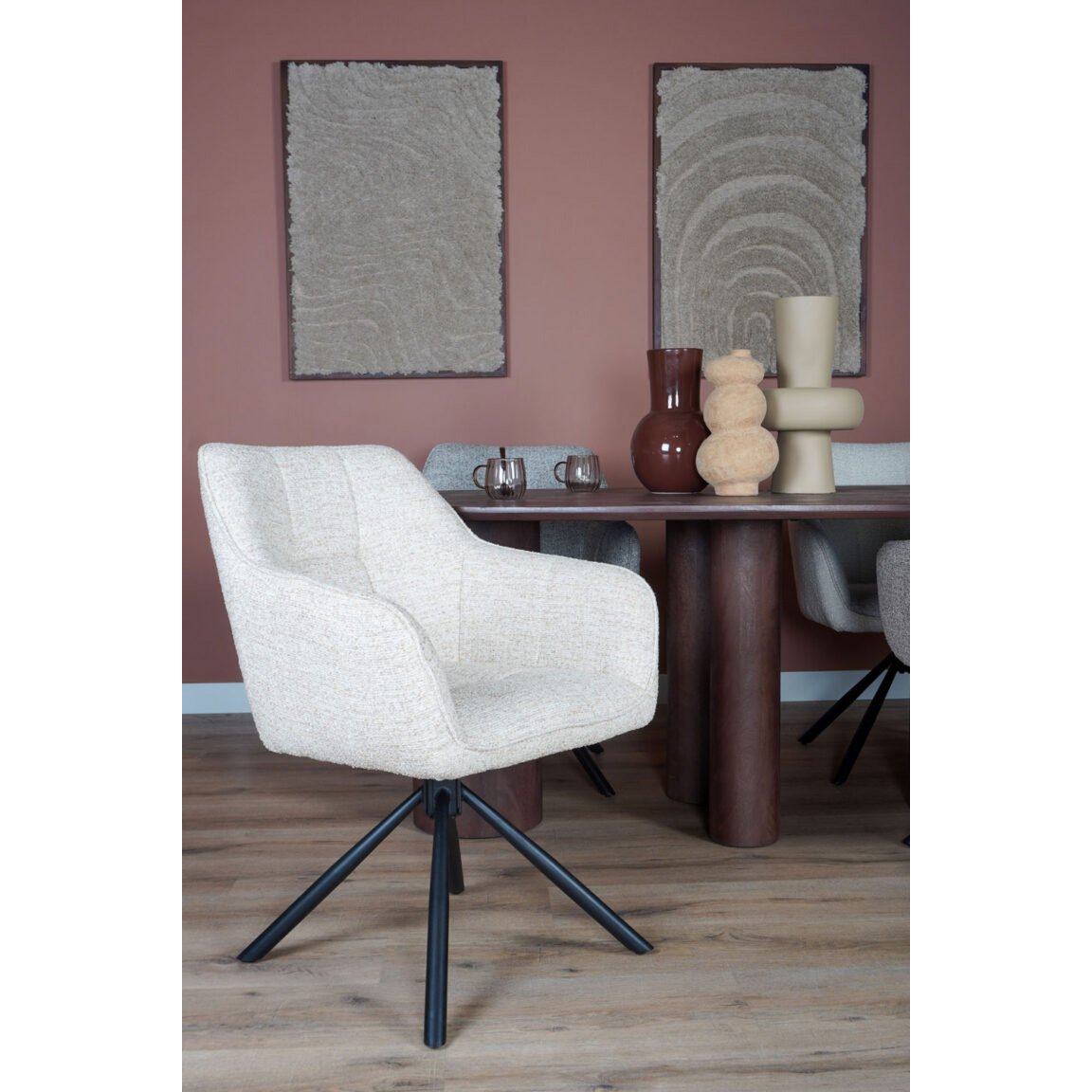 Eetkamerstoel Chris Beige