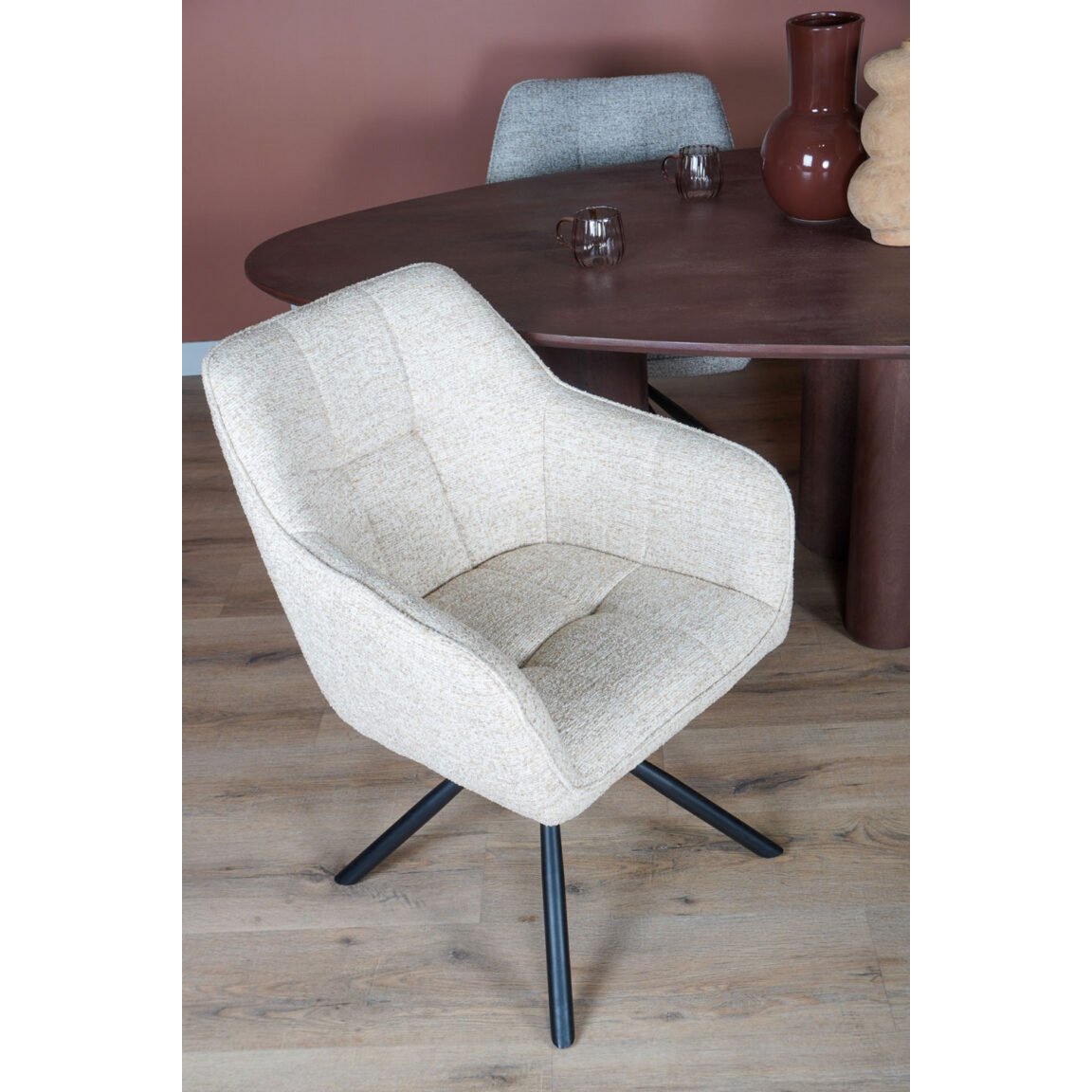 Eetkamerstoel Chris Beige