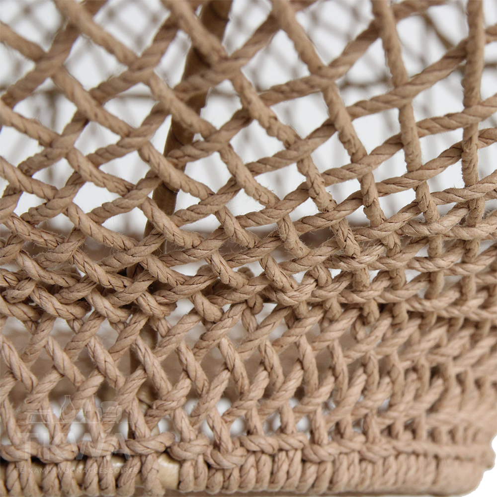 Hanglamp naturel Corda 80x37cm