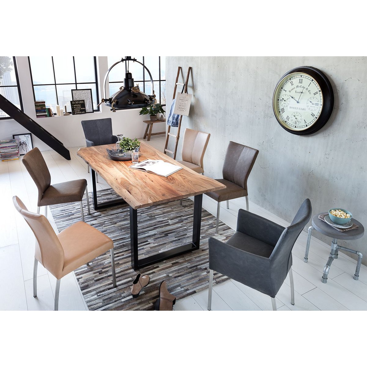 Eettafel Naturel 140x80cm