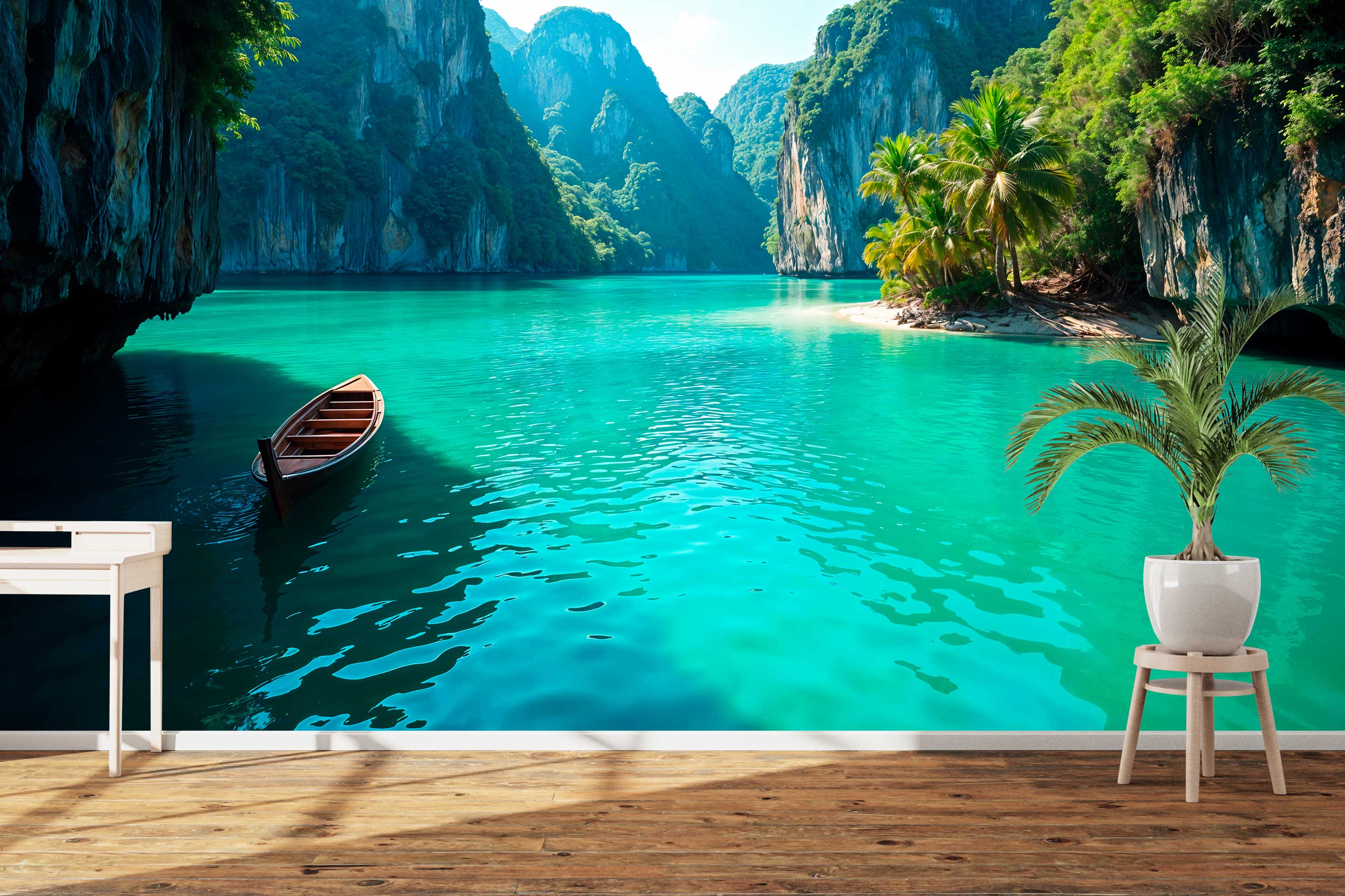 Naadloos fotobehang Halong bay