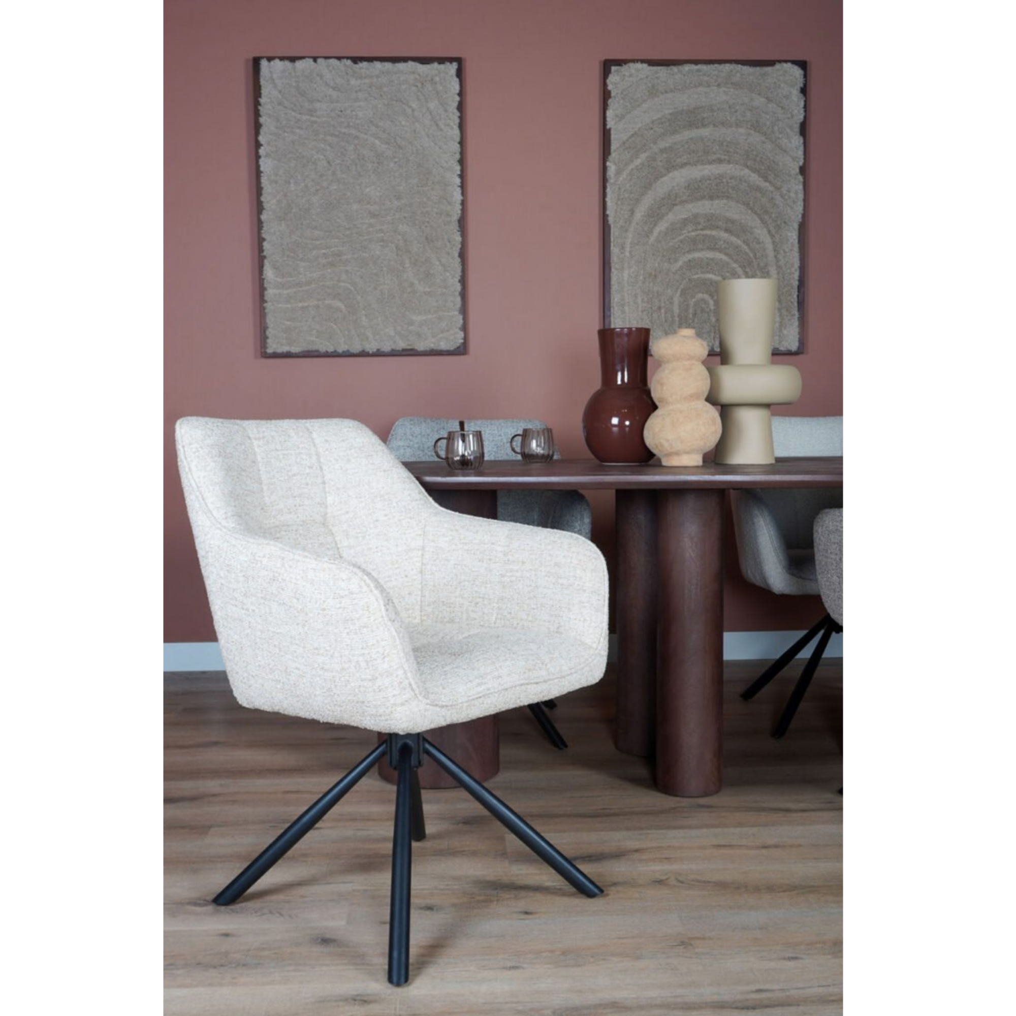 Eetkamerstoel Chris Beige