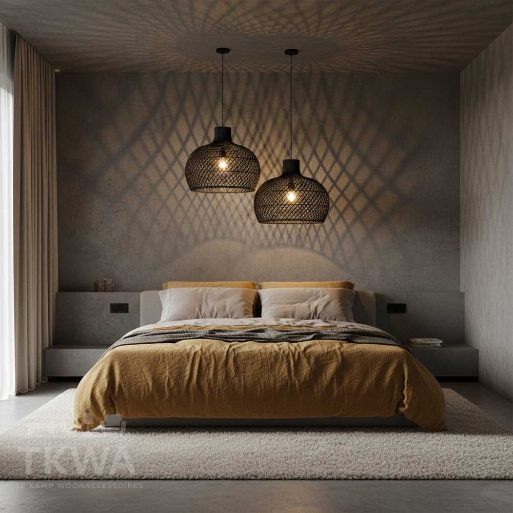 Hanglamp zwart Maze Small