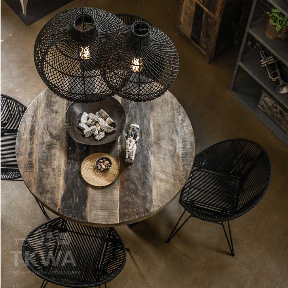 Hanglamp zwart Maze Small