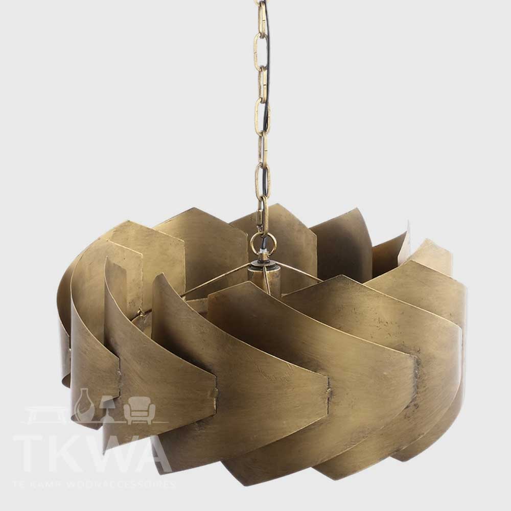 Hanglamp Messing groot 52cm