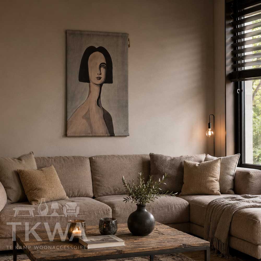 Wandkleed Woman by Sella Molenaar 100cm