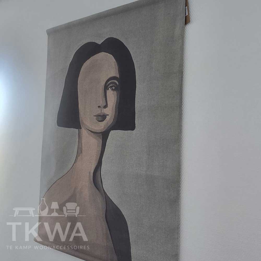 Wandkleed Woman by Sella Molenaar 100cm