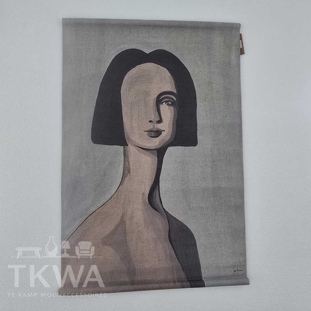 Wandkleed Woman by Sella Molenaar 100cm