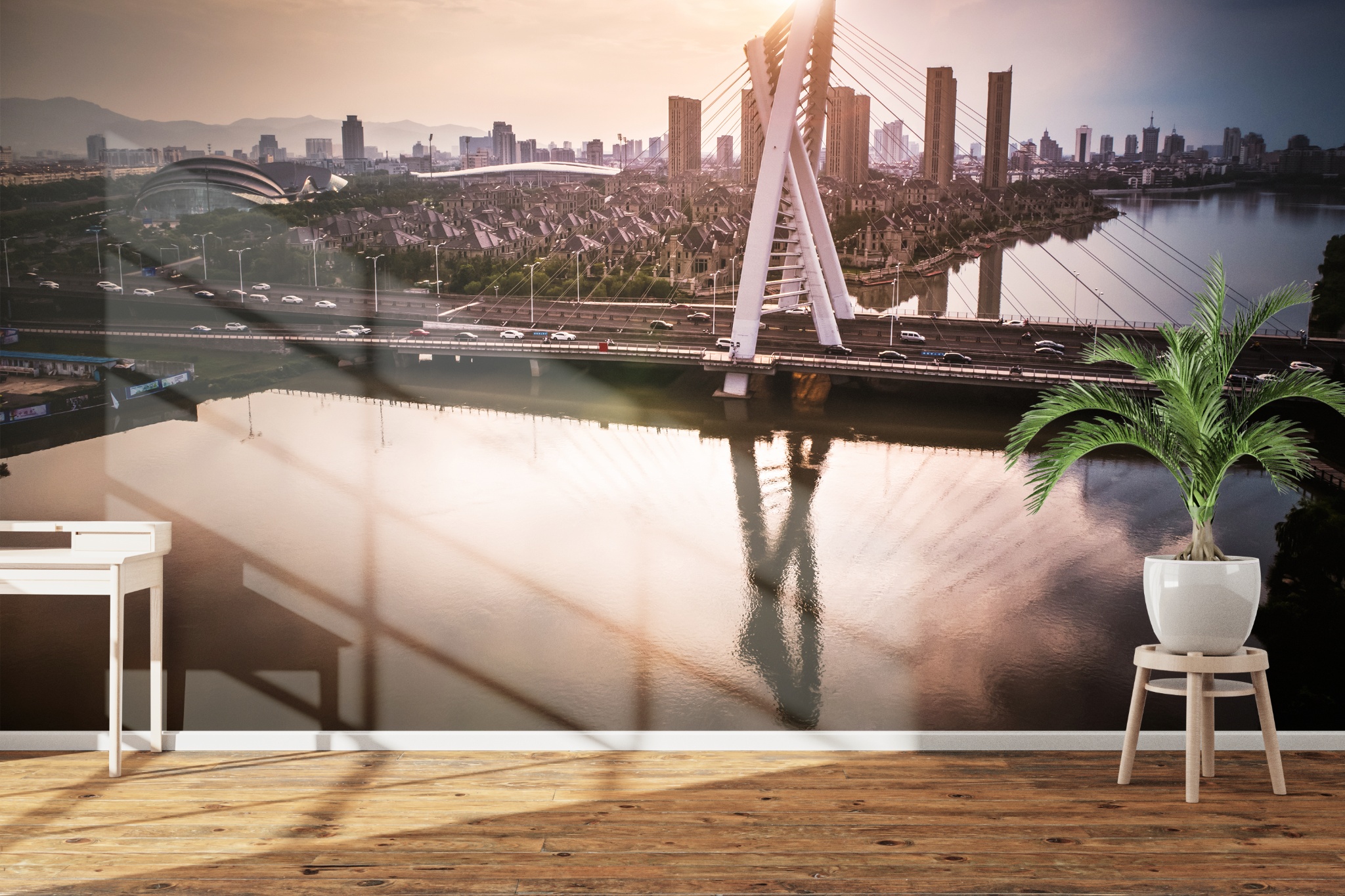 Naadloos fotobehang Rotterdam