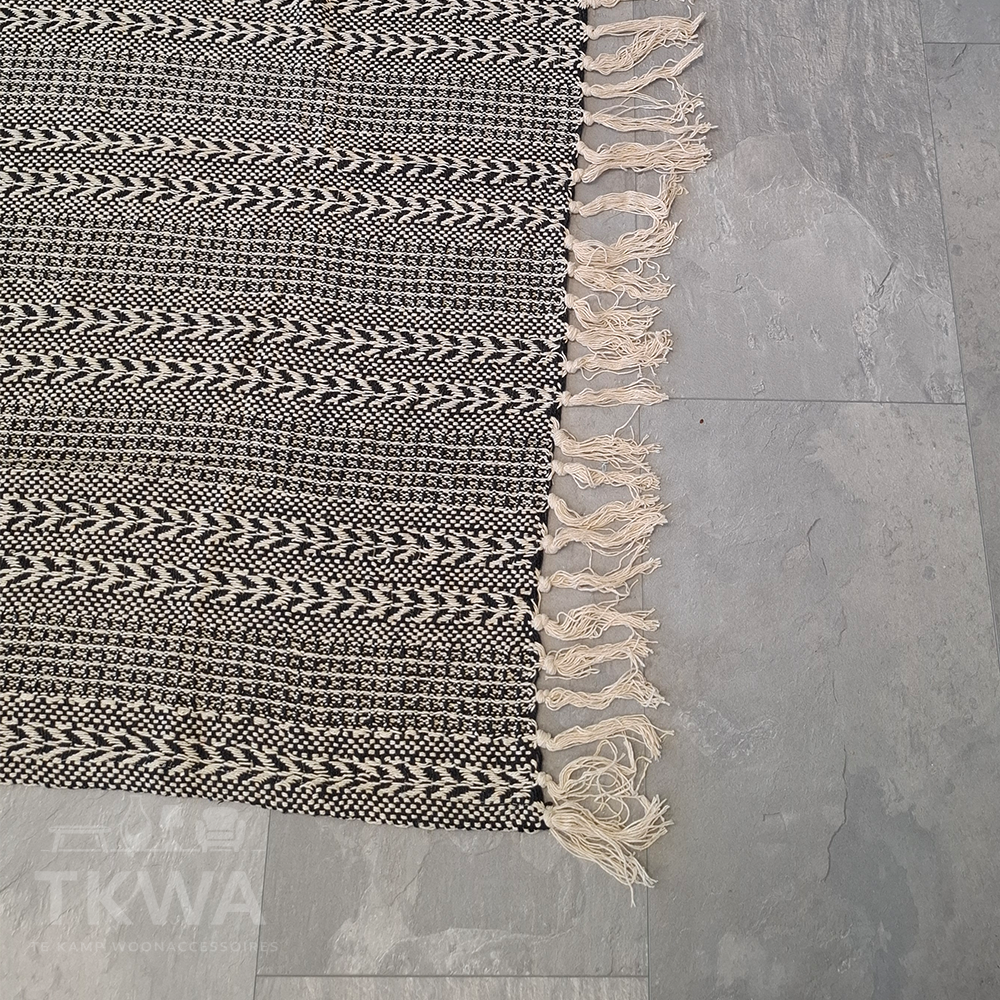 Take a Plaid zwart. 125x150cm