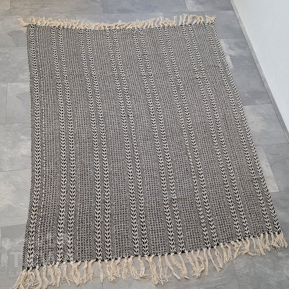 Take a Plaid zwart. 125x150cm
