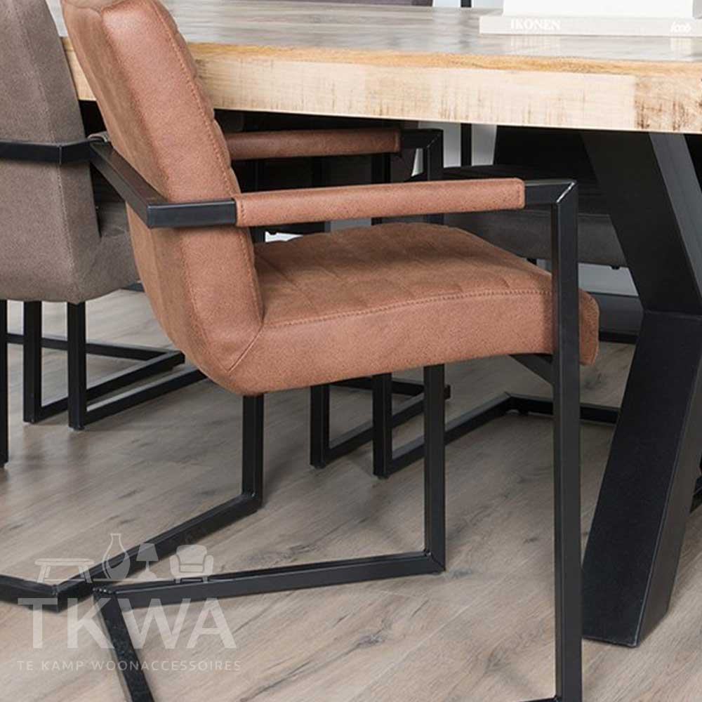Eetkamerstoel Toronto diverse kleuren ( Prijs is per 2 stoelen )